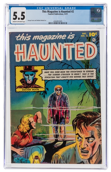  This Magazine is Haunted #2 (Fawcett Publications, 1951) CG...