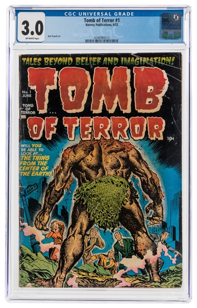  Tomb of Terror #1 (Harvey Publications, 1952) CGC GD/VG 3.0...