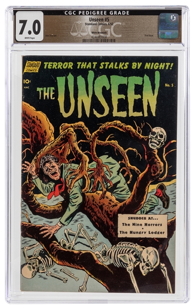  Unseen #5 White Mountain Pedigree (Standard Comics, 1952) C...