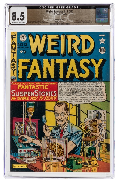  Weird Fantasy #13(#1) Gaines File Copy (EC, 1950) CGC VF+ 8...