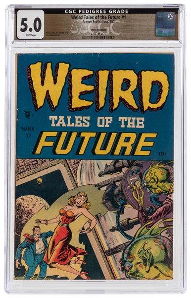  Weird Tales of the Future #1 White Mountain Pedigree (Arago...