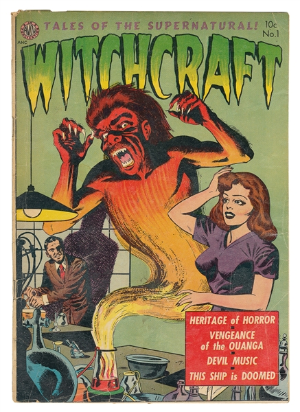  Witchcraft #1 (Avon, 1952) Condition GD/VG. George Roussos ...