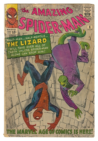  Amazing Spider-Man #6 (Marvel, 1963) Condition: GD. First a...