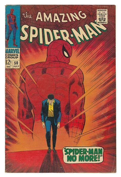  Amazing Spider-Man #50 (Marvel, 1967) Condition: VG. First ...