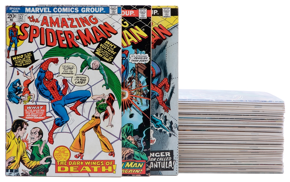  Amazing Spider-Man Group of 44 Comic Books (Marvel, 1974-77...