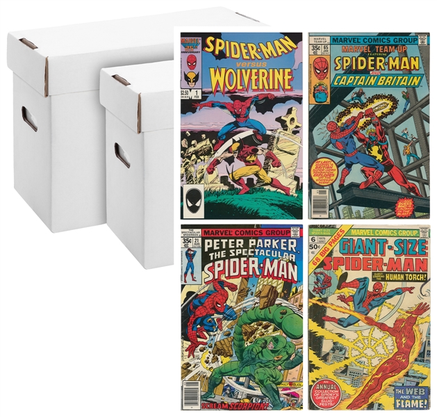  Assorted Marvel Spider-Man Comics (1970s-2010s) Group of Ov...