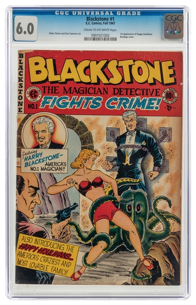  Blackstone the Magician Detective #1 (E.C. Comics, 1947) CG...