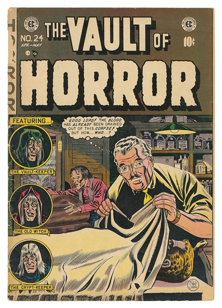  The Vault of Horror #24 (EC, 1952) Condition: GD. Johnny Cr...