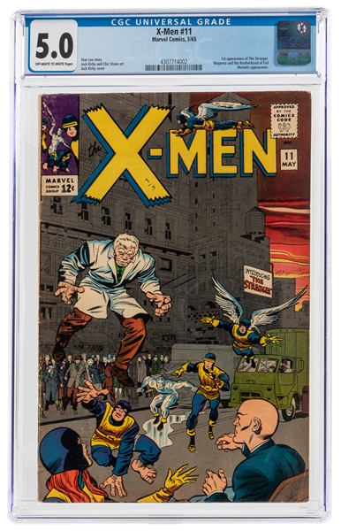  X-Men #11 (Marvel Comics, 1965) CGC VG/FN 5.0 Off-white to ...