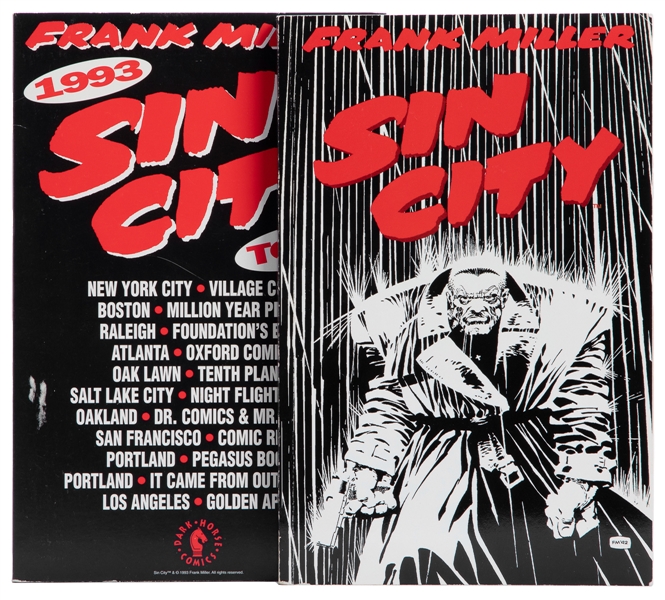  Sin City Tour Graphic Novel in Special Signed Slipcase and ...