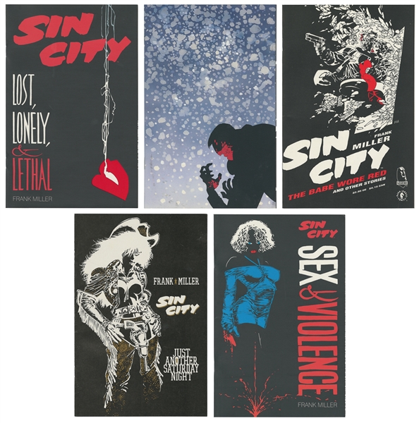  Group of Sin City One-Shots (Dark Horse Comics, 1994-98). C...