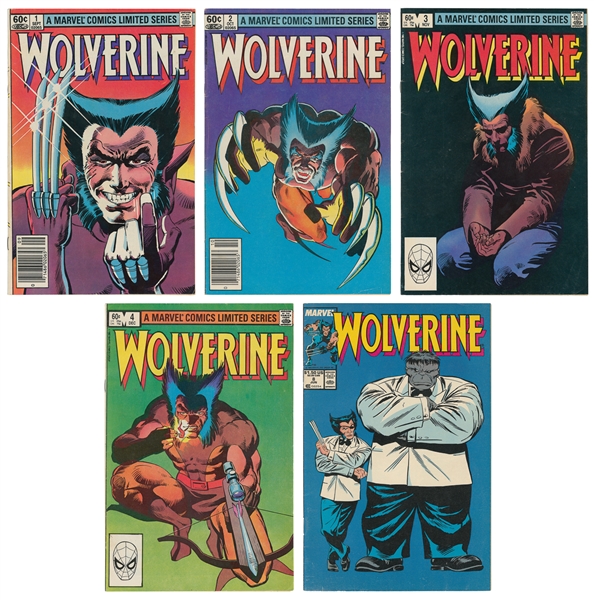  Wolverine (Marvel Comics, 1982, 1989) Condition: Average VG...