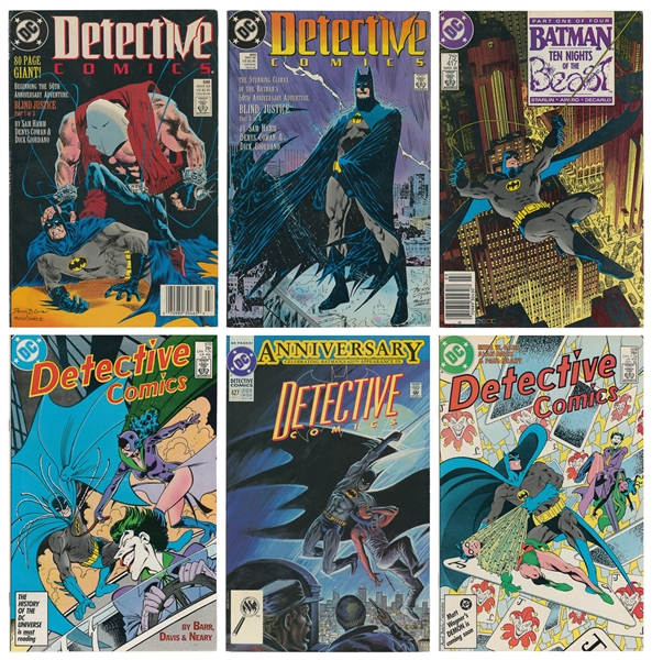  Group of Six Batman-Related Comics (DC Comics, 1986-91) Con...