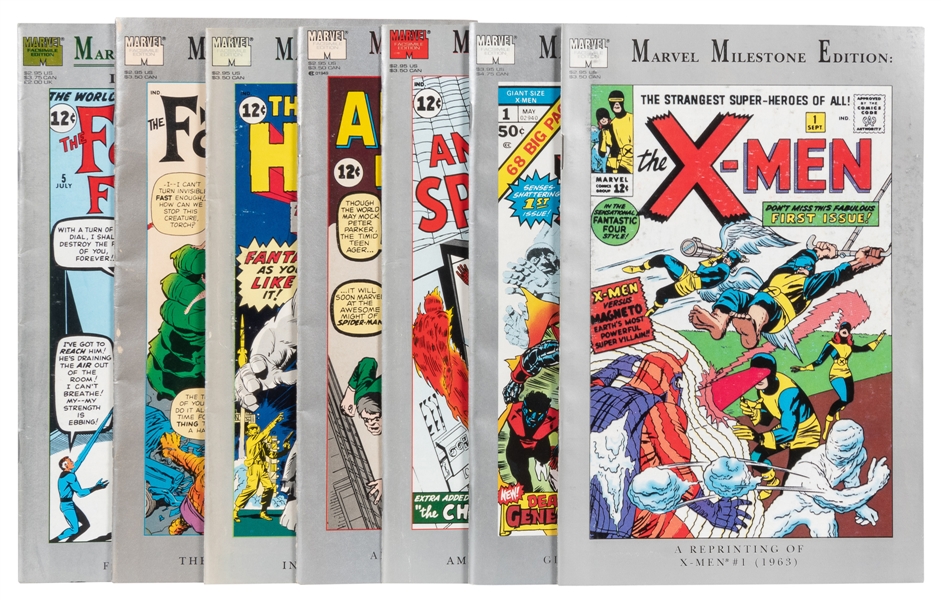  Group of 7 Marvel Milestone Editions (Marvel Comics, 1991-9...