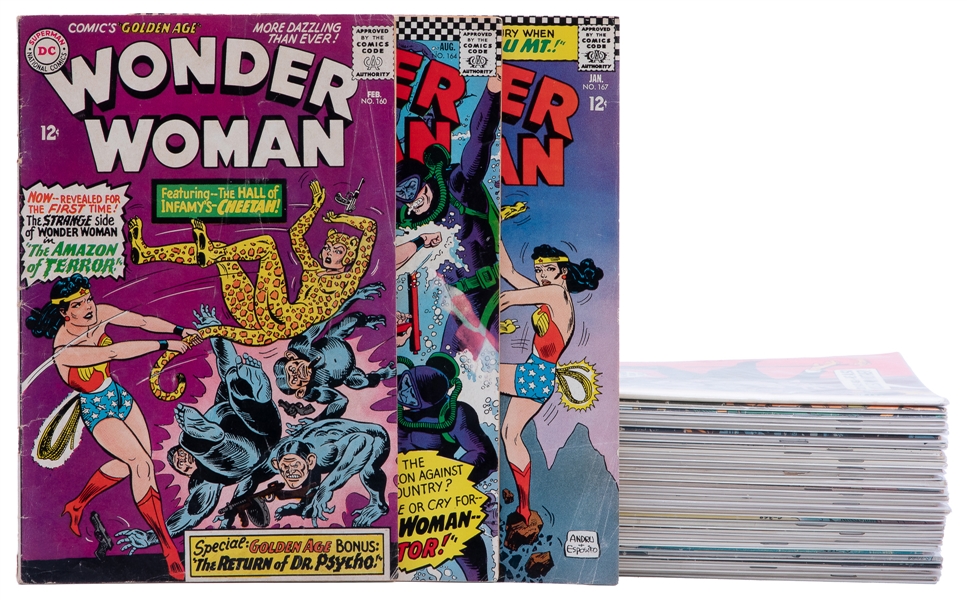  Wonder Woman Lot of 31 Comic Books (DC Comics, 1966-83) Con...