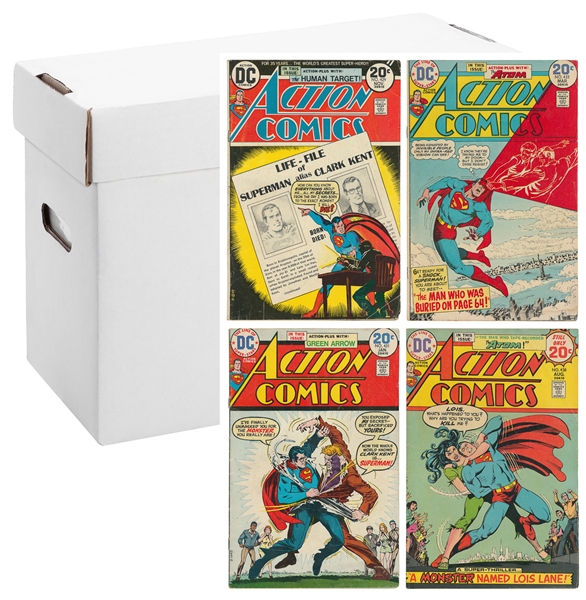  Action Comics Group of 147 Comic Books (DC Comics, 1973-92)...