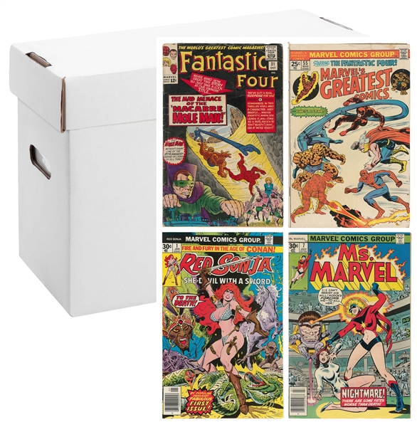  Marvel Comics Silver and Bronze Age Assorted Comics Lot (Ma...