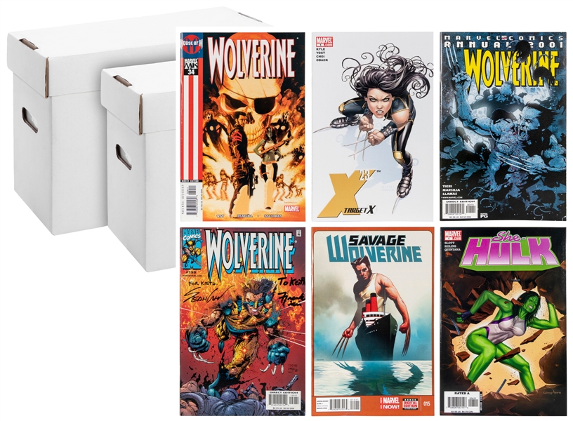  [WOLVERINE]. Two Short Boxes of Modern Age Wolverine and Sh...