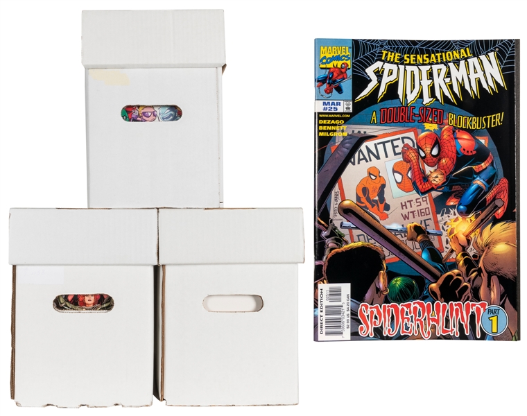  Marvel Comics. Three Boxes of Marvel Modern Age Mini-Series...