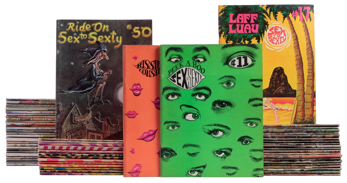  Sex to Sexty #1-#94 (SRI, 1965-77) and Super Sex to Sexty (...