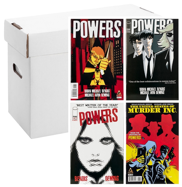  BENDIS, Michael Brian. The Powers Comic Series and Related ...