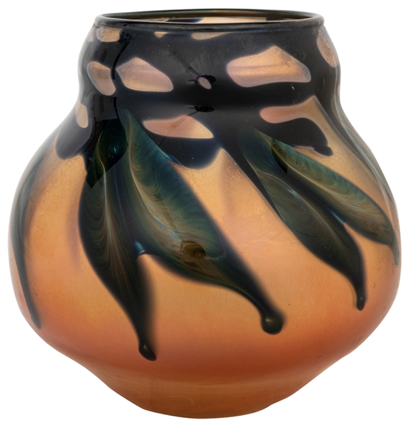  LOTTON, Charles (American, 1935-2021). Hand-Blown Art-Glass...