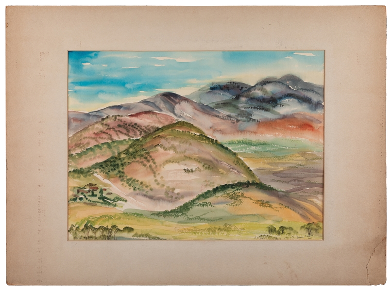  LUKENS, Marion (American, 1907-1961). A Pair of Southwester...