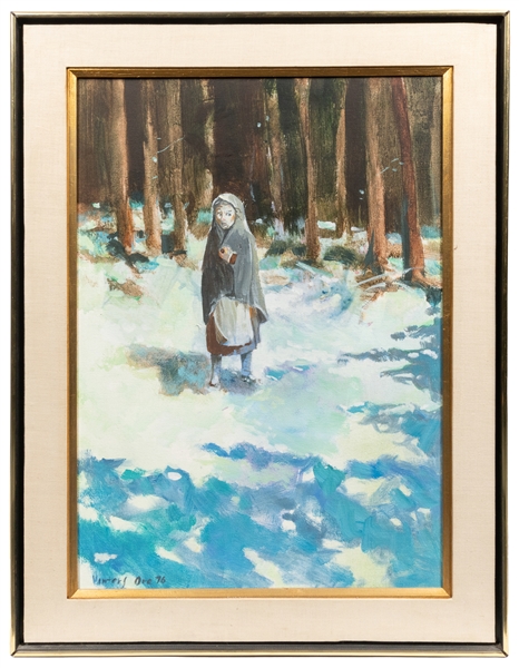  VINTERS-ORE, Lelde (Latvian-American, b. 1937). Girl in the...