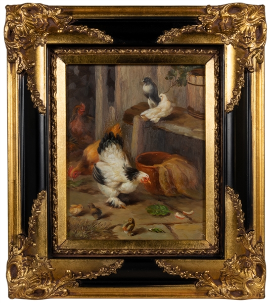  [HUNT, Edgar (American, 1876-1953), in the style of]. Chick...