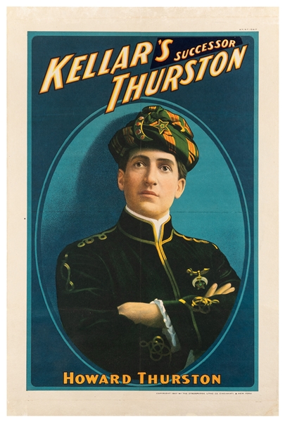  THURSTON, Howard (1869 – 1936). Kellar’s Successor. Howard ...