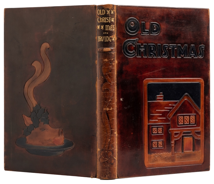  [BINDINGS]. IRVING, Washington (1783-1859). Old Christmas. ...