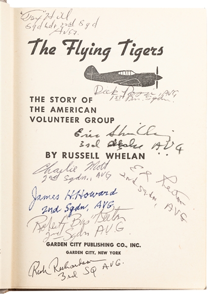  [AVIATION]. WHELAN, Russell. The Flying Tigers. The Story o...