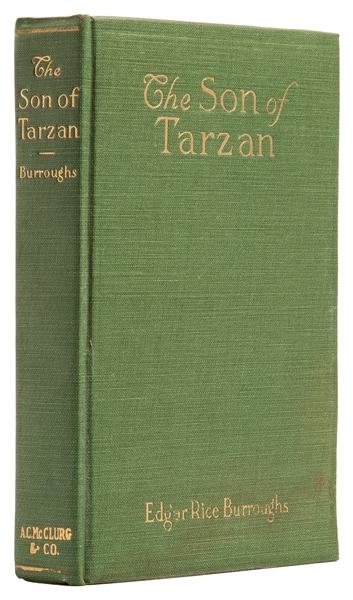  BURROUGHS, Edgar Rice (1875-1950). The Son of Tarzan. Chica...