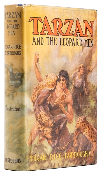  BURROUGHS, Edgar Rice (1875-1950). Tarzan and the Leopard M...