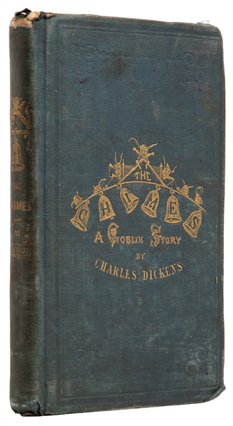  DICKENS, Charles (1812–1870). The Chimes: A Goblin Story of...