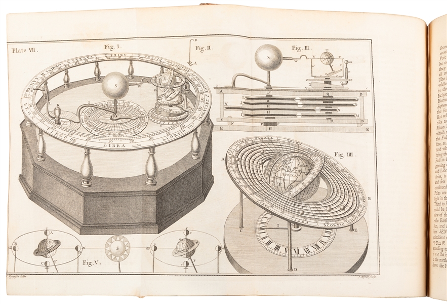  FERGUSON, James (1710-1776). Astronomy explained upon Sir I...