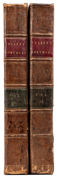  FULLER, Thomas (1608-1661). The History of the Worthies of ...