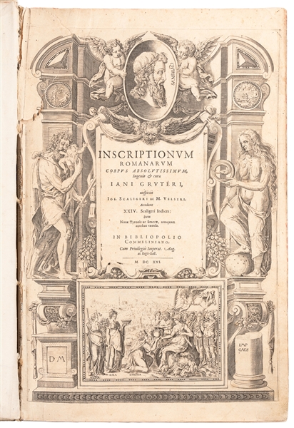  GRUTER, Jan (1560-1627). Inscriptionum Romanarum Corpus Abs...