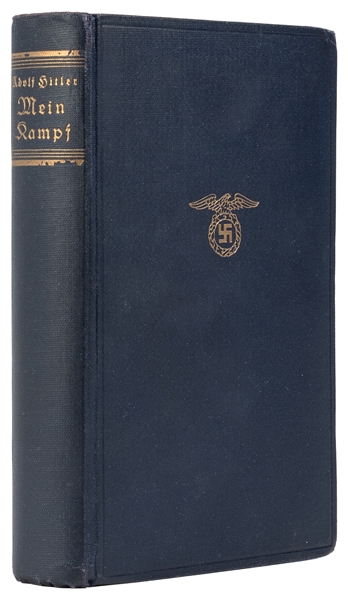  HITLER, Adolf (1889-1945). Mein Kampf. Munich: Franz Eher V...