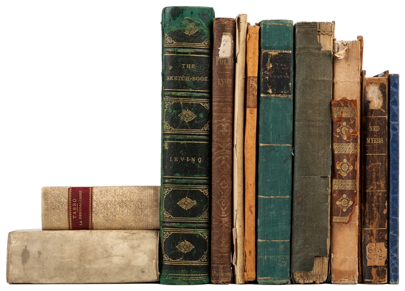  [LITERATURE]. A group of 11 antiquarian titles. [V.p., v.d....