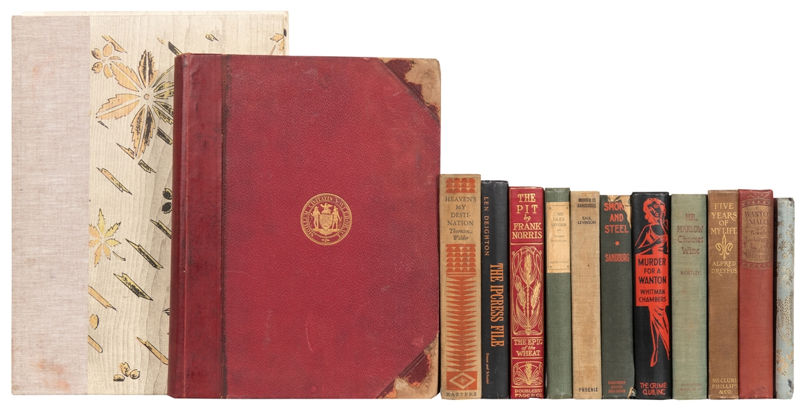  [LITERATURE]. A group of 14 titles. [V.p.: ca. 1920s-1950s]...