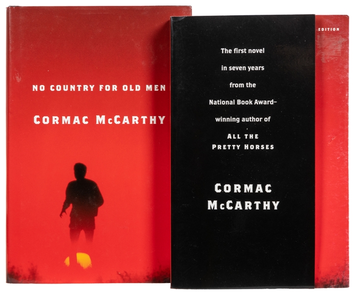  McCARTHY, Cormac. No Country for Old Men. New York: Alfred ...