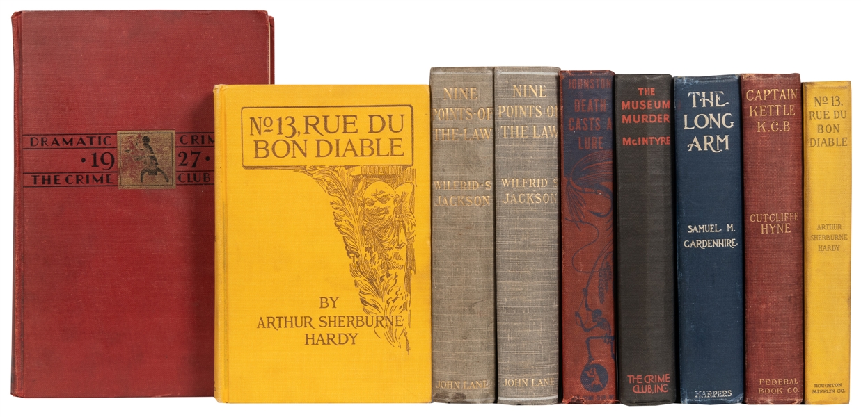  [MYSTERIES]. A group of 9 titles. [V.p.: ca. 1920s-1950s]. ...