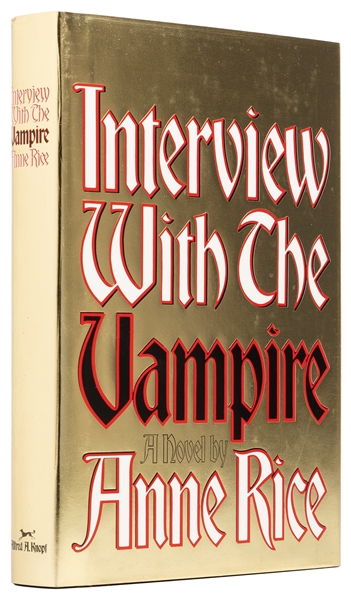  RICE, Anne (1941-2021). Interview with the Vampire. New Yor...