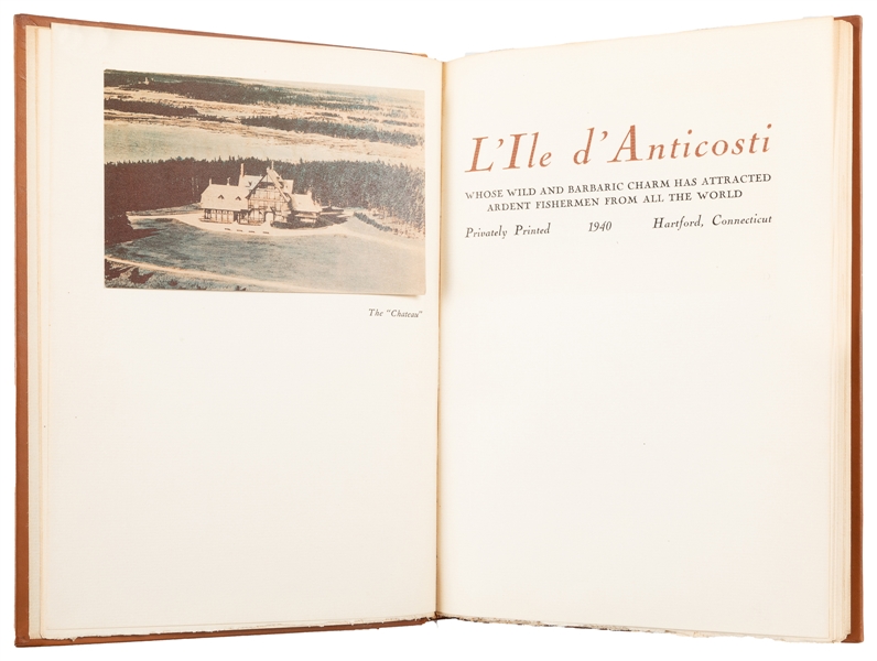  [SCHMITT, Joseph]. L’Ile d’Anticosti. Whose Wild and Barbar...