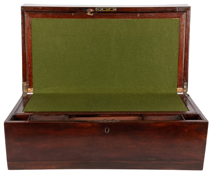  [TRAVEL DESK]. Antique portable writing desk. [English? ca....