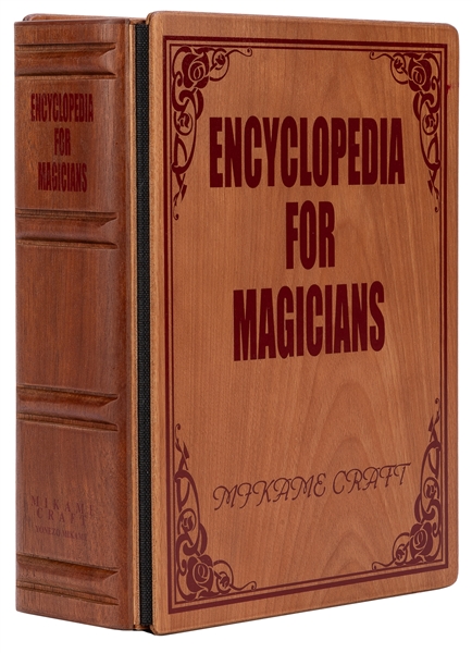  Encyclopedia for Magicians. Japan: Mikame, 2000s. A flip ov...