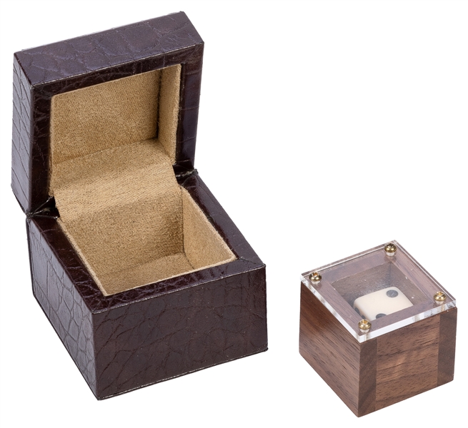  Badlands Box. Magic Wagon, ca. 2010s. A lizard-skin box con...