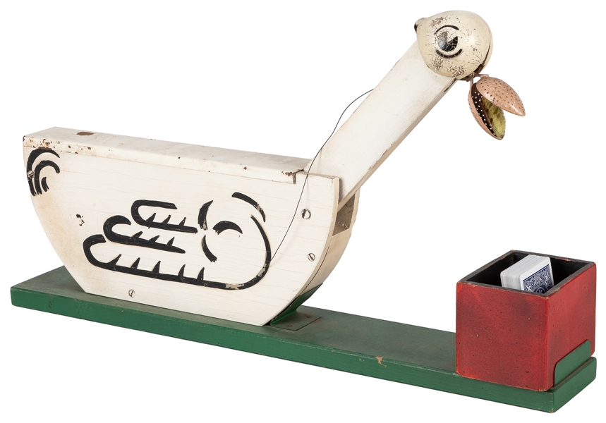  Otto the Automaton Duck. Chicago: Ireland Magic Co., 1930s....