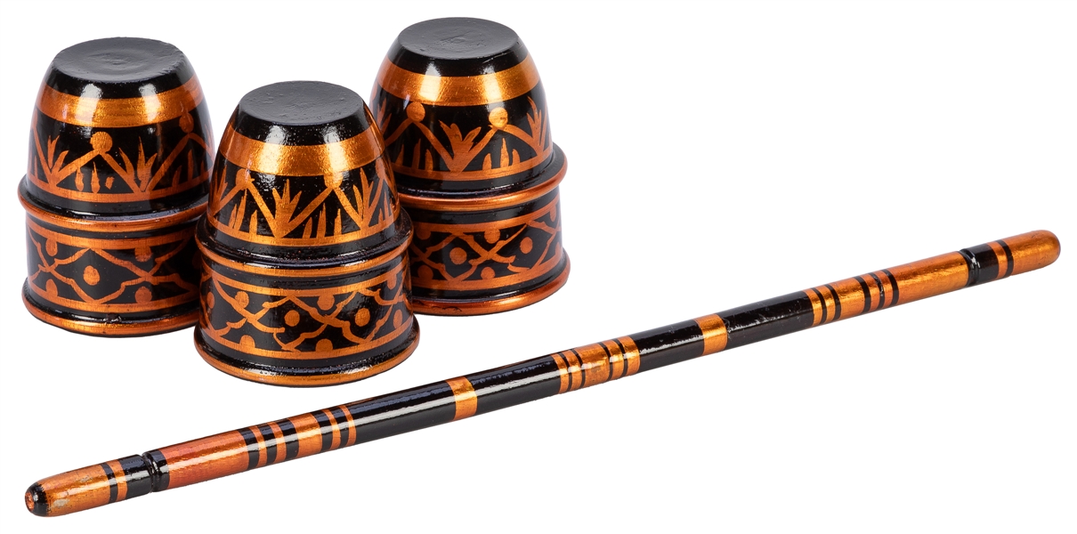  Tayade “Western Style” Cups and Wand. India: D.A. Tayade, c...